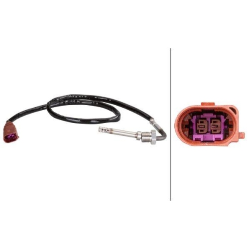 Hella 6PT 010 376-191 Sensor Abgastemperatur Vor Rußpartikelfilter für VW