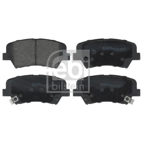 Febi Bilstein 116261 Bremsbelagsatz Scheibenbremse Vorderachse für Hyundai Kia