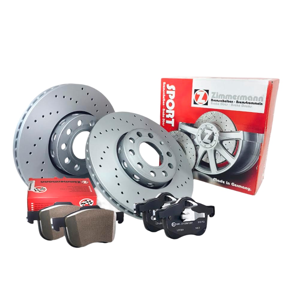 Zimmermann FORMULA Z Bremsen Bremsscheiben Beläge vorne für AUDI RS3 quattro