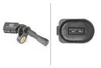 Hella 6PU 012 039-041 Sensor Raddrehzahl Hinterachse Rechts für Audi Seat Skoda