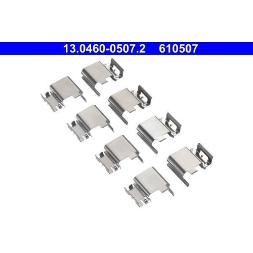Ate 13.0460-0507.2 Zubehörsatz Scheibenbremsbelag Hinterachse Vorderachse Nissan