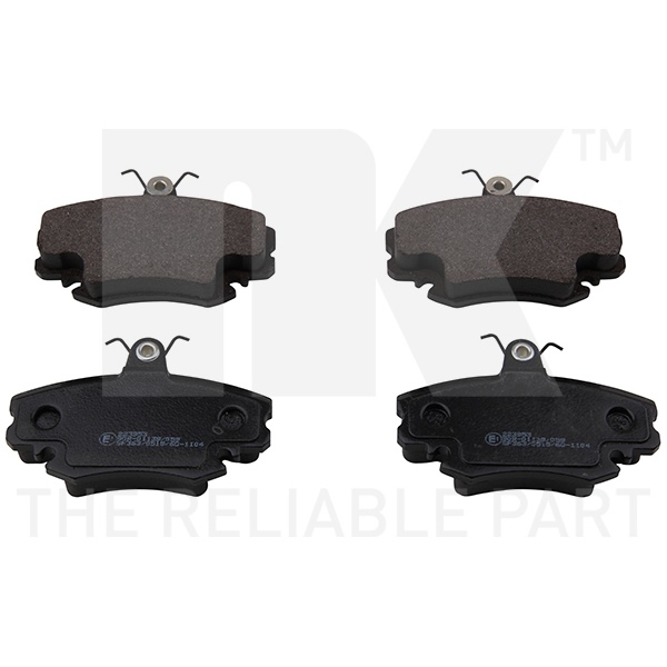 NK Bremsscheiben 259mm + Beläge vorne für DACIA Logan Sandero für RENAULT Logan