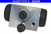 Ate 24.3217-1711.3 Radbremszylinder Hinterachse für Renault Dacia