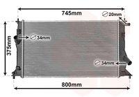 Van Wezel 27002183 Kühler Motorkühlung für Mazda