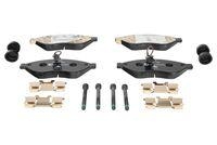 Ate 13.0460-4809.2 Bremsbelagsatz Scheibenbremse Vorderachse für Citroën Fiat