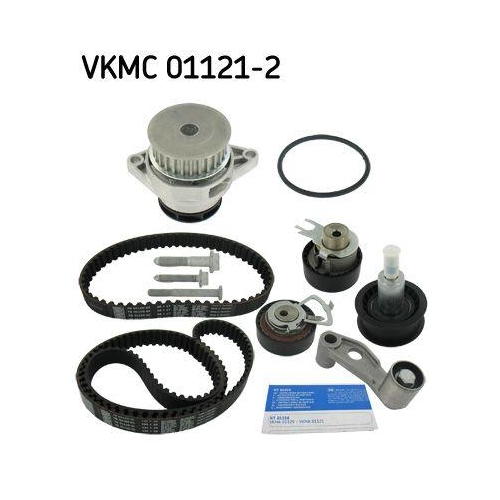 Skf VKMC 01121-2 Wasserpumpe + Zahnriemensatz für Audi Seat Skoda VW Vw (svw)