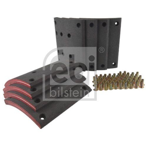 Febi Bilstein 172083 Bremsbelag Trommelbremse Hinterachse für Man Mercedes Benz