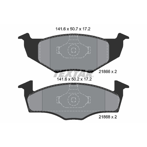 Textar Bremsscheiben Beläge Für Skoda Fabia I Ii 1Lm/1Lb Vw Fox 1Zn vorne