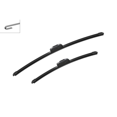 BOSCH AEROFIT SCHEIBENWISCHER VORNE + HINTEN für FORD FIESTA V MK5 + FUSION