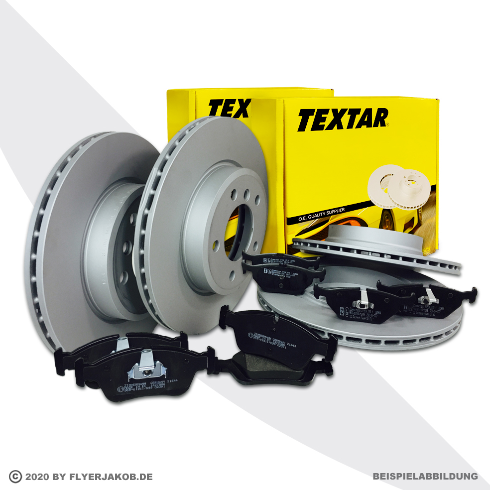 Textar Bremsscheiben Beläge vorne hinten für BMW 3Er F30 F31 4Er F32 F36