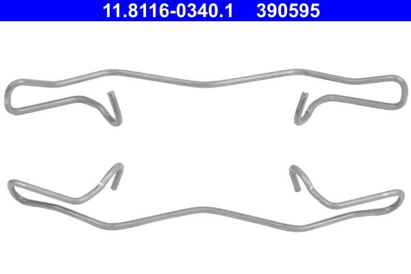 ATE 11.8116-0340.1 Feder Bremssattel für Mercedes Ford Volvo MINI Nissan