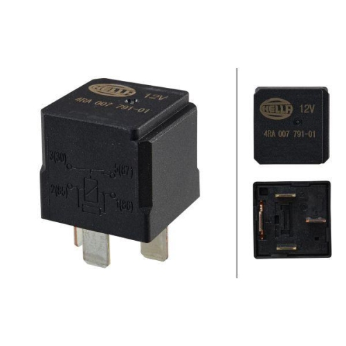 Hella 4RA 007 791-011 Multifunktionsrelais Innenraum Kofferraum Motorraum Jaguar