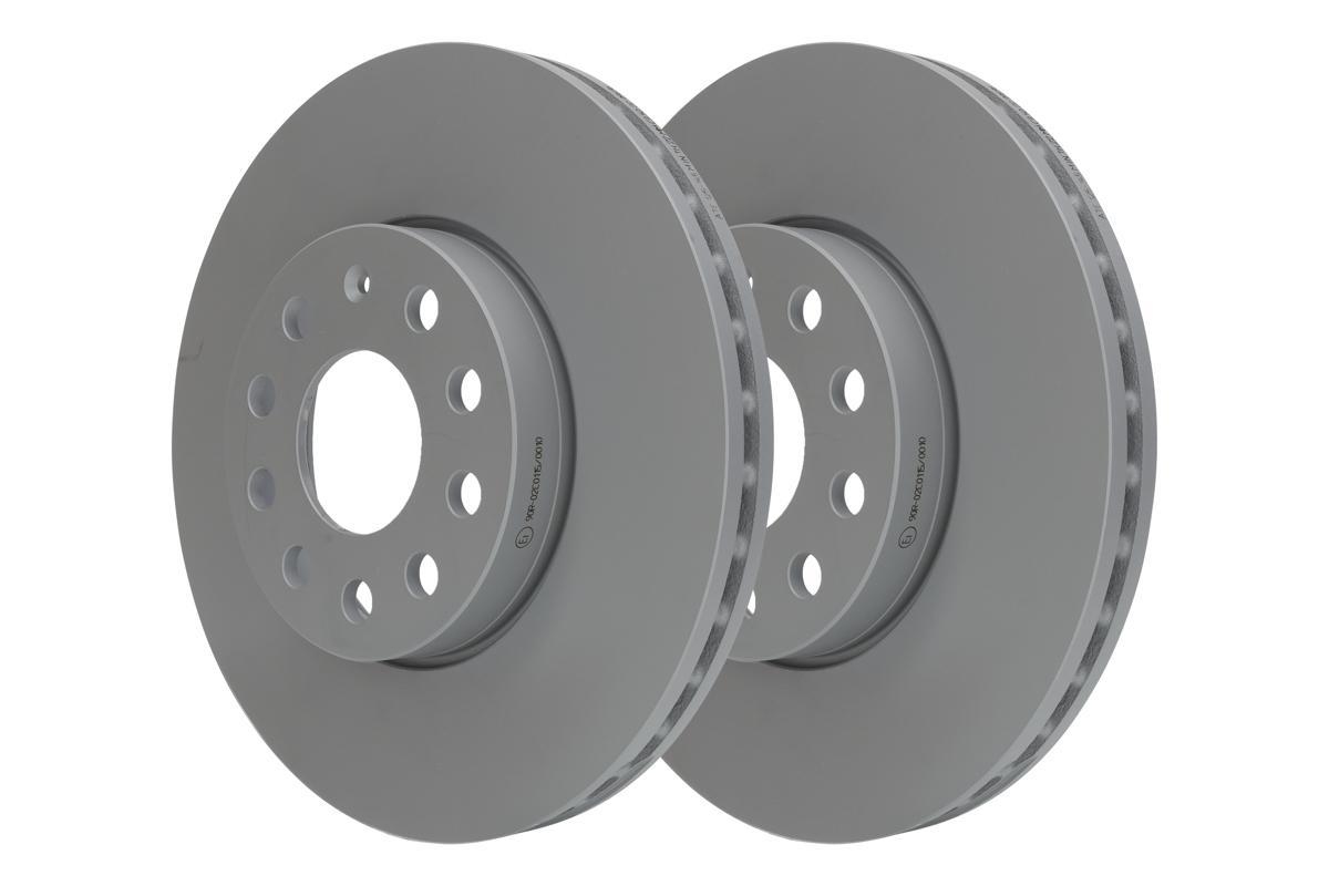 ATE BREMSSCHEIBEN + CERAMIC BELÄGE VORNE HINTEN für VW GOLF 5 6 A3 OCTAVIA LEON