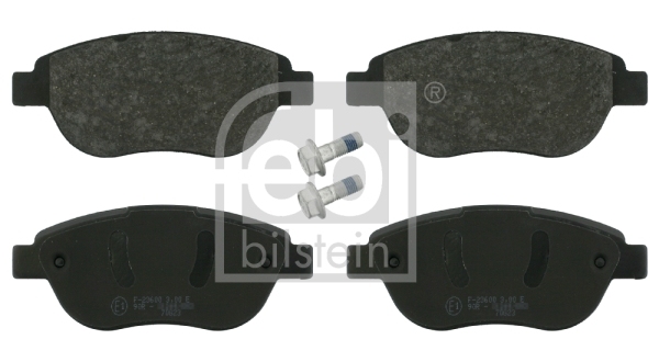 FEBI BREMSSCHEIBEN + BELÄGE VORNE für PEUGEOT 206 207 307 1007