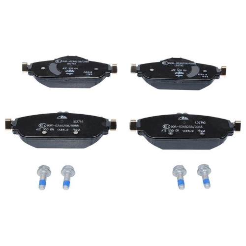 Ate 13.0470-2792.2 Bremsbelagsatz Scheibenbremse Vorderachse für Mercedes Benz