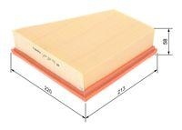 Bosch 1 457 433 532 Luftfilter für Audi Seat Skoda VW