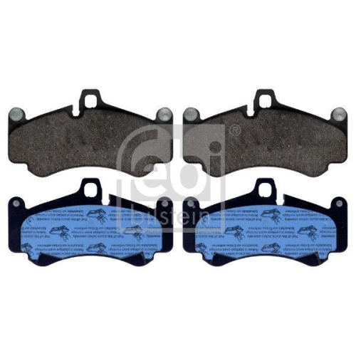 Febi Bilstein 116173 Bremsbelagsatz Scheibenbremse Vorderachse für Porsche