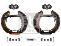 Febi Bilstein 37486 Bremsbackensatz Hinterachse für Citroën Peugeot