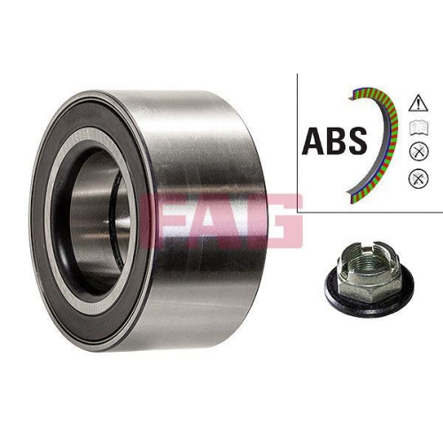 Schaeffler Fag 713 6784 10 Radlagersatz Vorderachse für Ford Jaguar