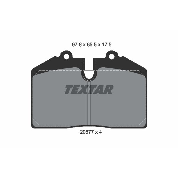 Textar Bremsscheiben Beläge vorne Porsche 944