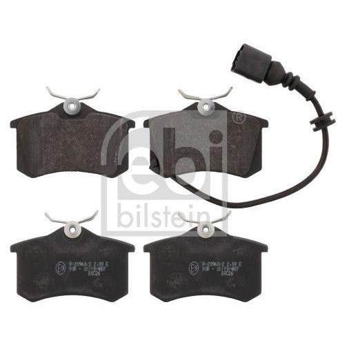 Febi Bilstein 16639 Bremsbelagsatz Scheibenbremse Hinterachse für Seat VW