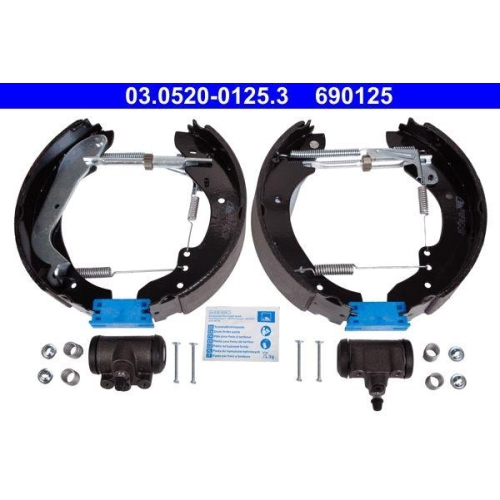 Ate 03.0520-0125.3 Bremsbackensatz Hinterachse für Renault