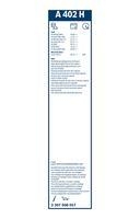 Bosch 3 397 008 057 Wischblatt Hinten für Audi VW Bentley