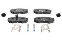 Ate 13.0460-4978.2 Bremsbelagsatz Scheibenbremse Vorderachse für Citroën Fiat