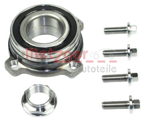 METZGER WM 1201 Radlagersatz 124x45mm mit Gehäuse BMW 33411093102 33411095652