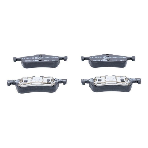 Ate 13.0460-7162.2 Bremsbelagsatz Scheibenbremse Hinterachse für Bmw Mini