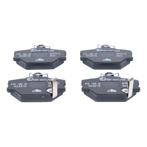 Ate 13.0460-3979.2 Bremsbelagsatz Scheibenbremse Vorderachse für Smart
