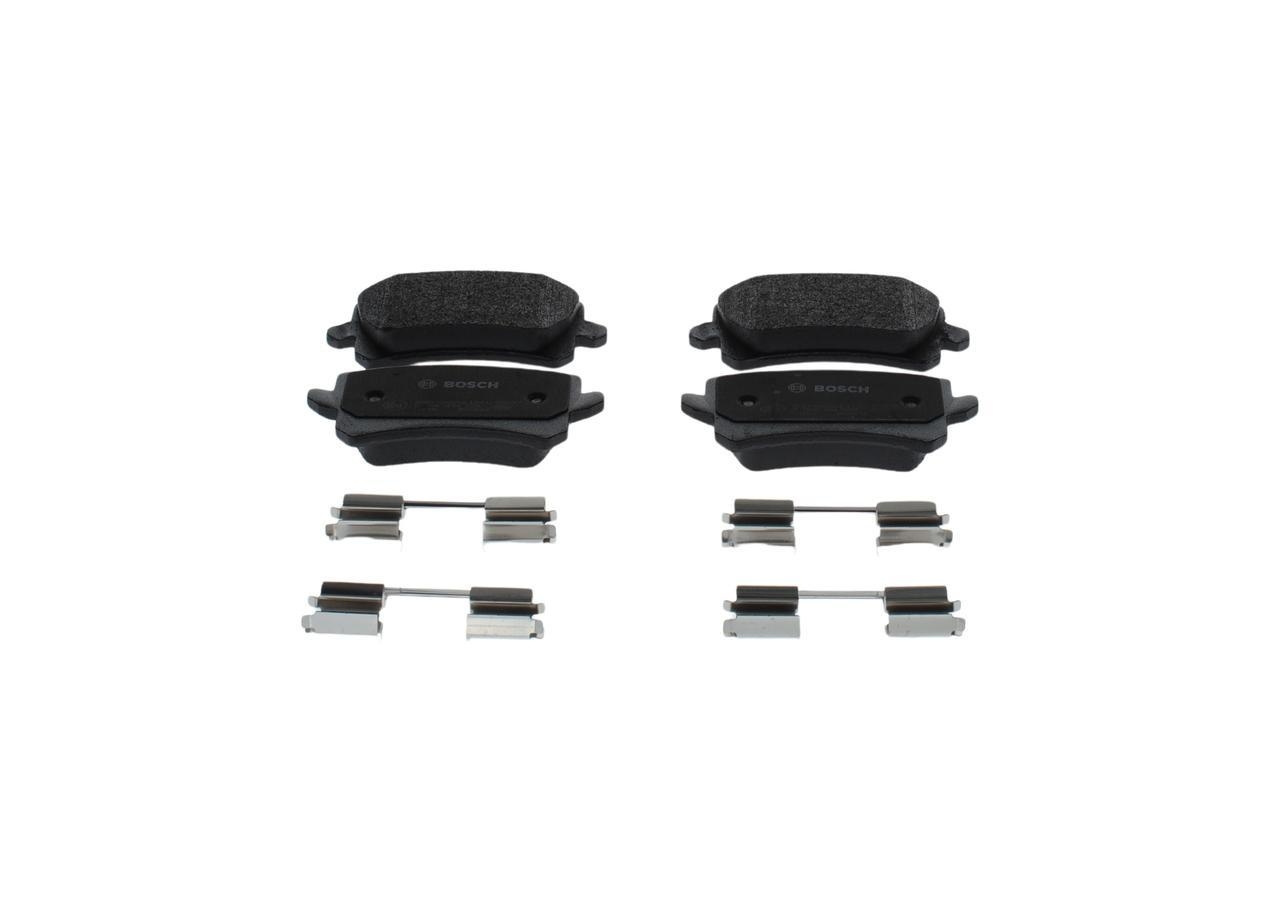 Bosch Bremsen Bremsenset Bremsscheiben + Beläge Hinten für VW GOLF 5 6 TOURAN A3