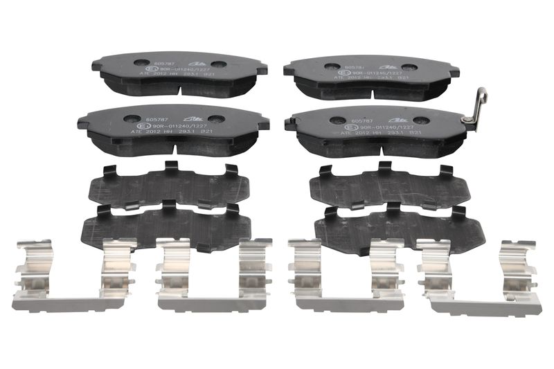 ATE 13.0460-5787.2 Bremsbeläge für Subaru 137x57x17mm inkl. Zubehör