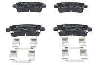 Ate 13.0470-2755.2 Bremsbelagsatz Scheibenbremse Hinterachse für Opel Saab