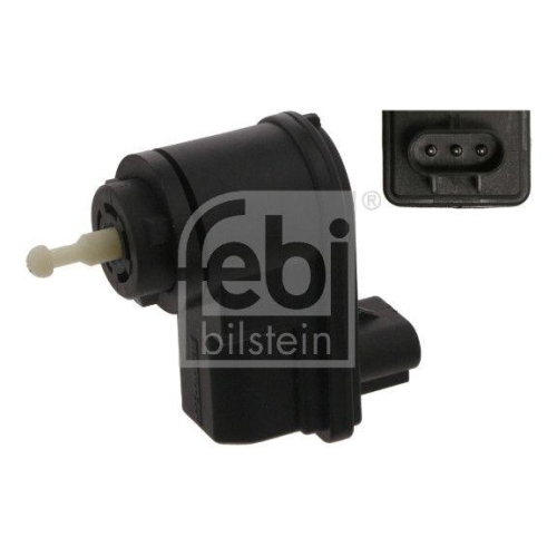 Stellmotor, Leuchtweitenregulierung