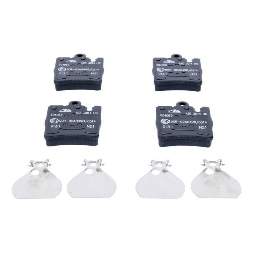 Ate 13.0460-4065.2 Bremsbelagsatz Scheibenbremse Hinterachse für Mercedes Benz