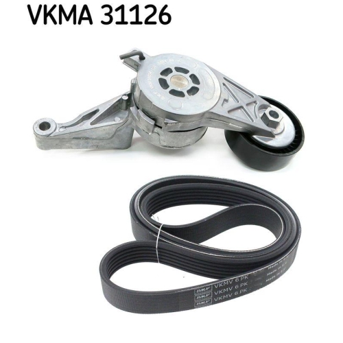 Skf VKMA 31126 Keilrippenriemensatz für Audi Ford Mitsubishi Renault Seat Skoda
