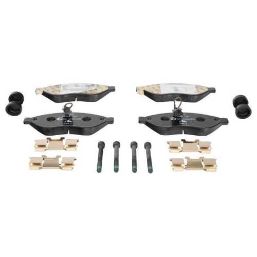 Ate 13.0460-4809.2 Bremsbelagsatz Scheibenbremse Vorderachse für Citroën Fiat