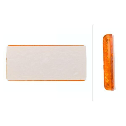 Hella 8RA 004 412-001 Rückstrahler Links Rechts für Aebi Daf Fruehauf Iveco Opel