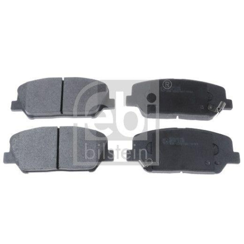 Febi Bilstein 116282 Bremsbelagsatz Scheibenbremse Vorderachse für Hyundai Kia