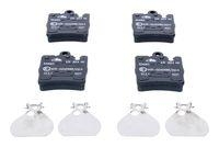 Ate 13.0460-4065.2 Bremsbelagsatz Scheibenbremse Hinterachse für Mercedes Benz