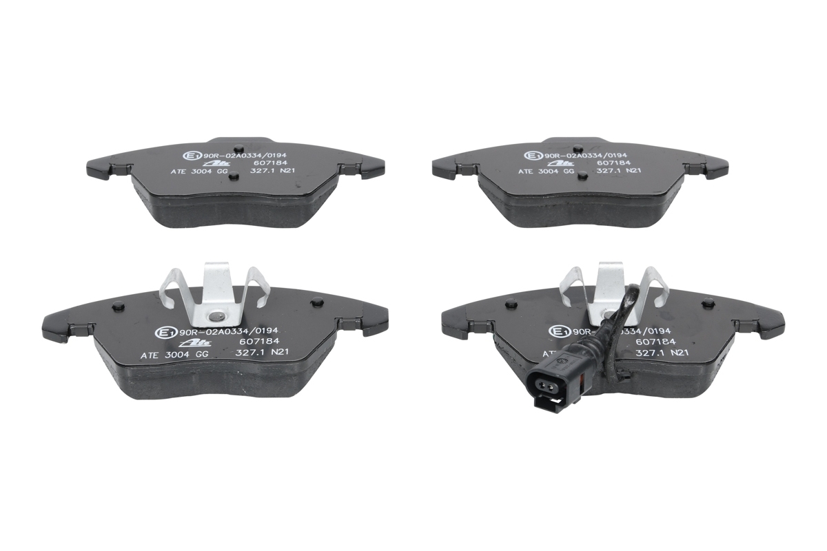 ATE Bremsscheiben + Beläge vorne + hinten für VW Passat 3C 3G + Touran 1T
