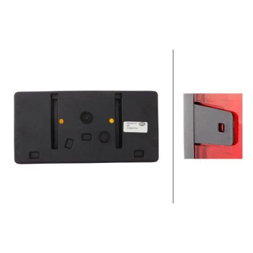 Hella 2SD 006 040-141 Heckleuchte Rechts für Same Deutz Fahr John Deere Knaus