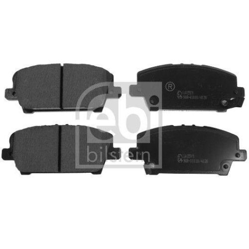 Febi Bilstein 16802 Bremsbelagsatz Scheibenbremse Vorderachse für Honda