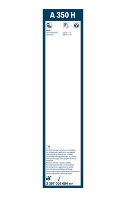BOSCH Wischblatt A350H 3397008054