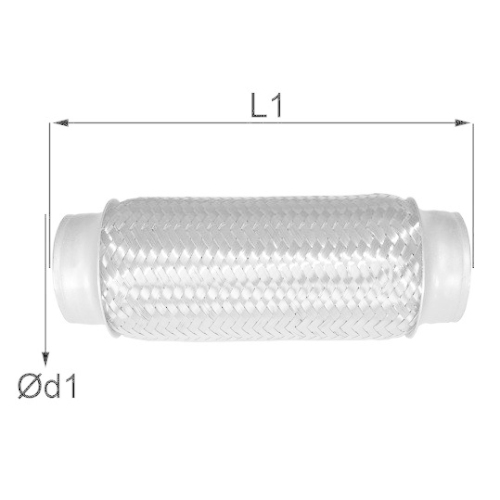 Imasaf 06.55.50 Flexrohr Abgasanlage