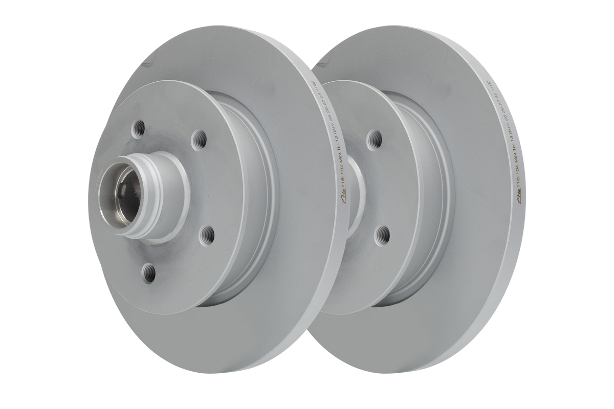 ATE Bremsscheiben + Beläge vorne Für Vw T3 Bus Kasten Transporter Caravelle Doka