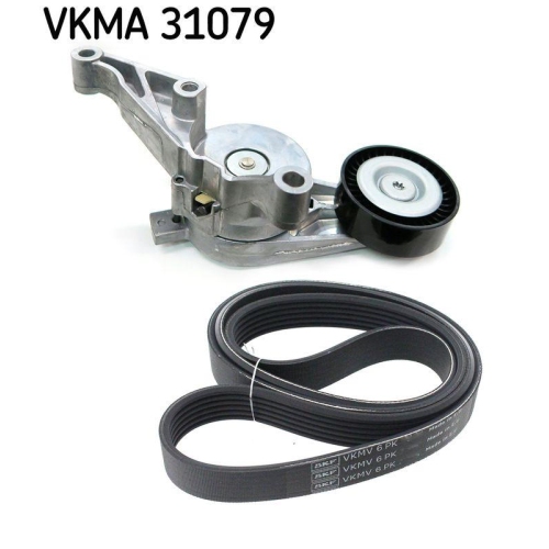 Skf VKMA 31079 Keilrippenriemensatz für Audi Citroën Fiat Ford Honda Peugeot VW