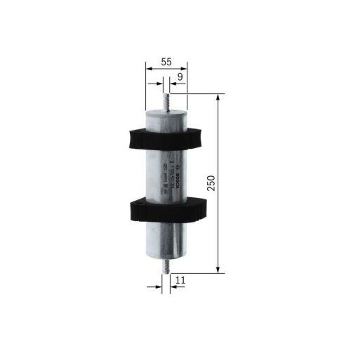 Bosch F 026 402 068 Kraftstofffilter für Audi Porsche VW