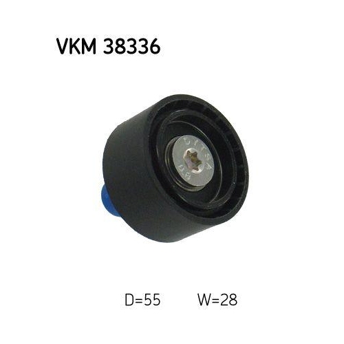 Skf VKM 38336 Umlenk /führungsrolle Keilrippenriemen Mitte Mitte Rechts Oben Bmw